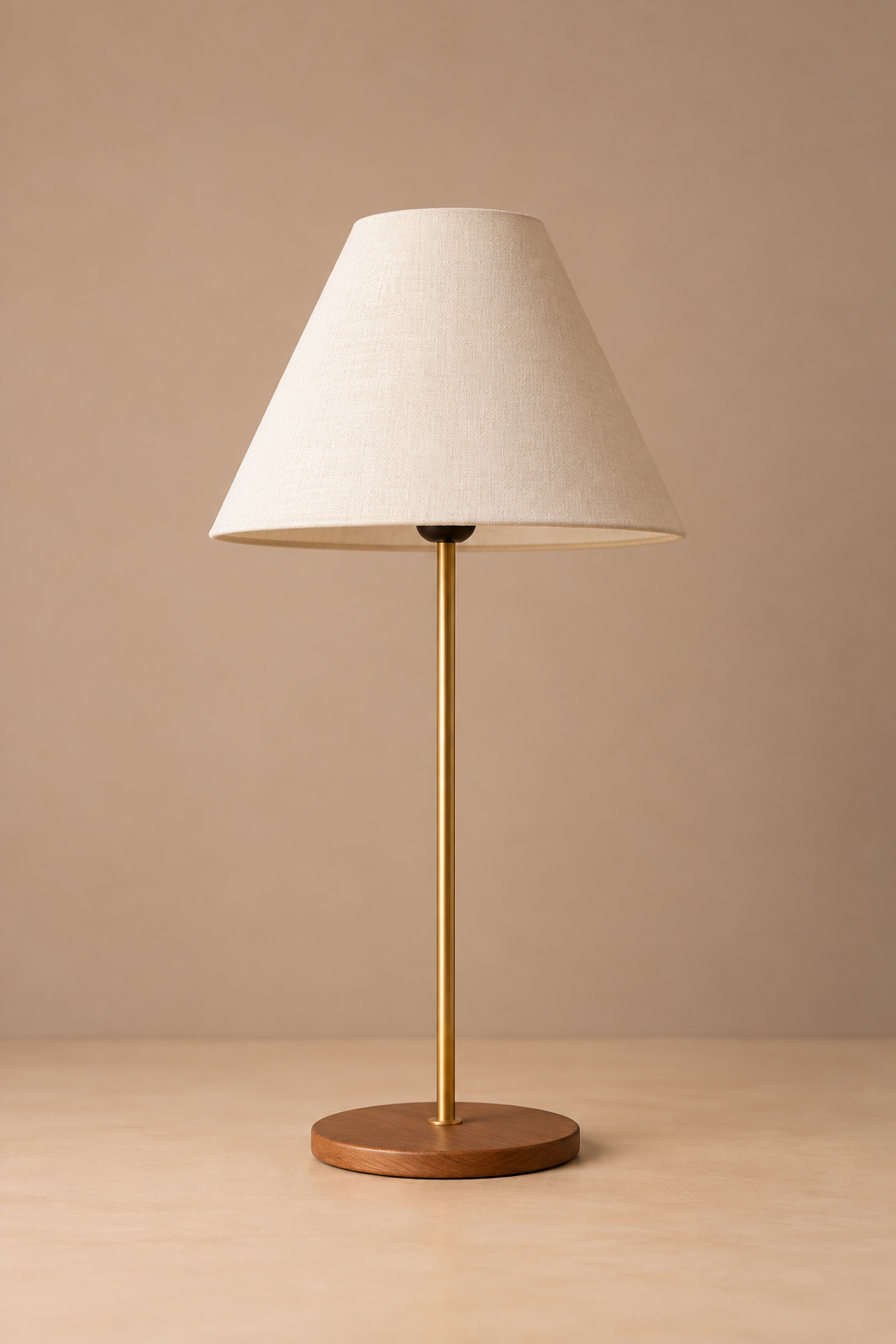 Gold Plain Jane table lamp - Empire Shade